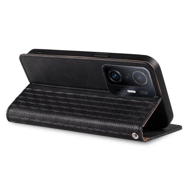 Чехол-книжка HRT Magnet Strap Case для Samsung Galaxy A12 5G Black (9145576250341)
