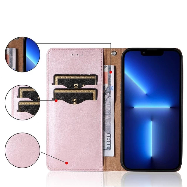Чехол-книжка HRT Magnet Strap Case для Samsung Galaxy A12 5G Pink (9145576250365)