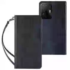Чехол-книжка HRT Magnet Strap Case для Xiaomi Redmi Note 11 Blue (9145576250518)