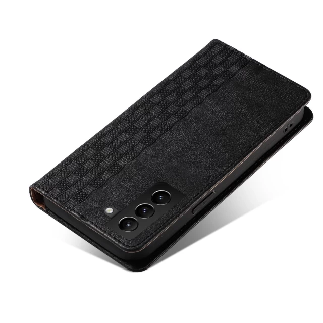 Чехол-книжка HRT Magnet Strap Case для Samsung Galaxy S22 Black (9145576250587)