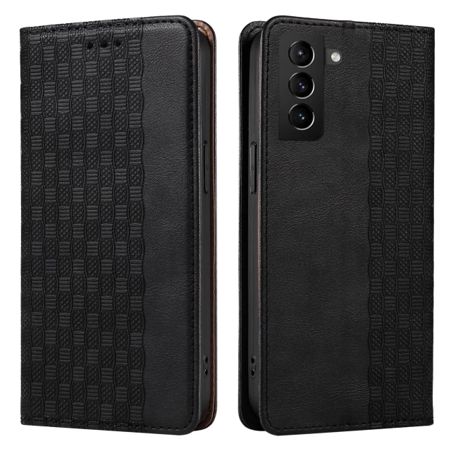 Чехол-книжка HRT Magnet Strap Case для Samsung Galaxy S22 Black (9145576250587)