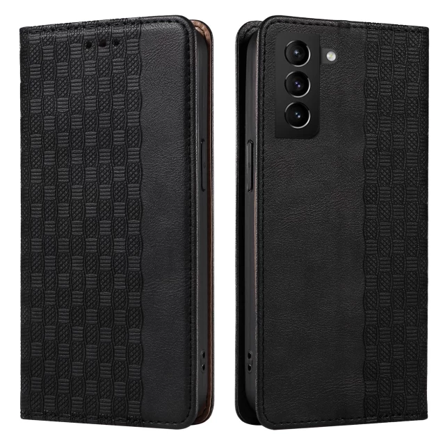 Чохол-книжка HRT Magnet Strap Case для Samsung Galaxy S22 Black (9145576250587)