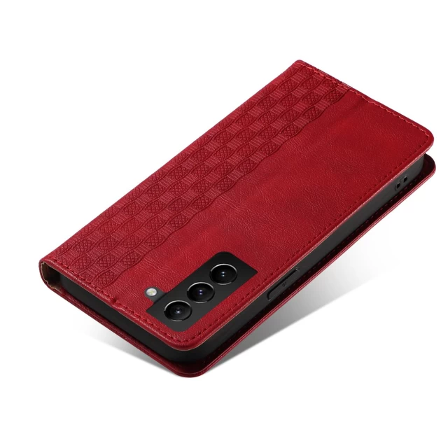 Чехол-книжка HRT Magnet Strap Case для Samsung Galaxy S22 Red (9145576250617)