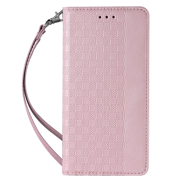Чохол-книжка HRT Magnet Strap Case для Samsung Galaxy S22 Plus Pink (9145576250648)