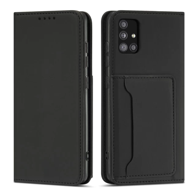 Чохол-книжка HRT Magnet Card Case для Samsung Galaxy A12 5G Black (9145576251027)