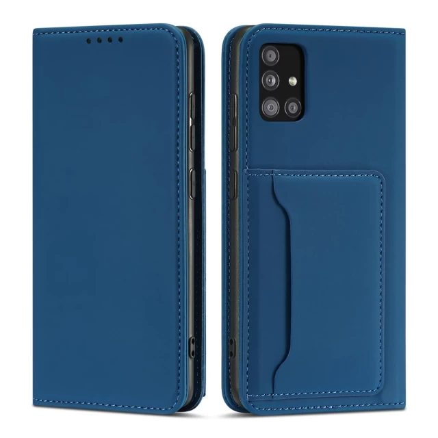 Чохол-книжка HRT Magnet Card Case для Samsung Galaxy A12 5G Blue (9145576251034)