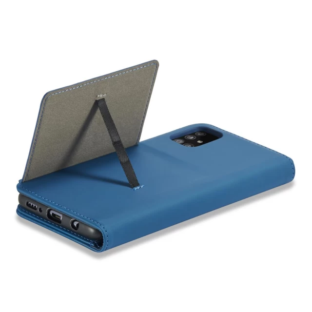 Чехол-книжка HRT Magnet Card Case для Samsung Galaxy A12 5G Blue (9145576251034)