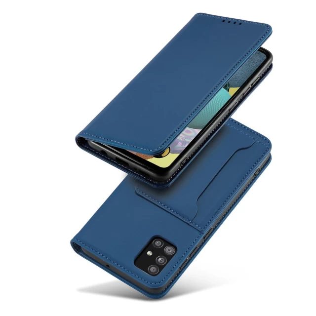 Чохол-книжка HRT Magnet Card Case для Samsung Galaxy A12 5G Blue (9145576251034)