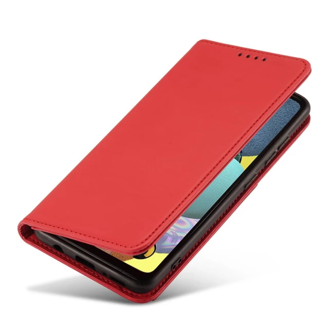 Чехол-книжка HRT Magnet Card Case для Samsung Galaxy A12 5G Red (9145576251058)