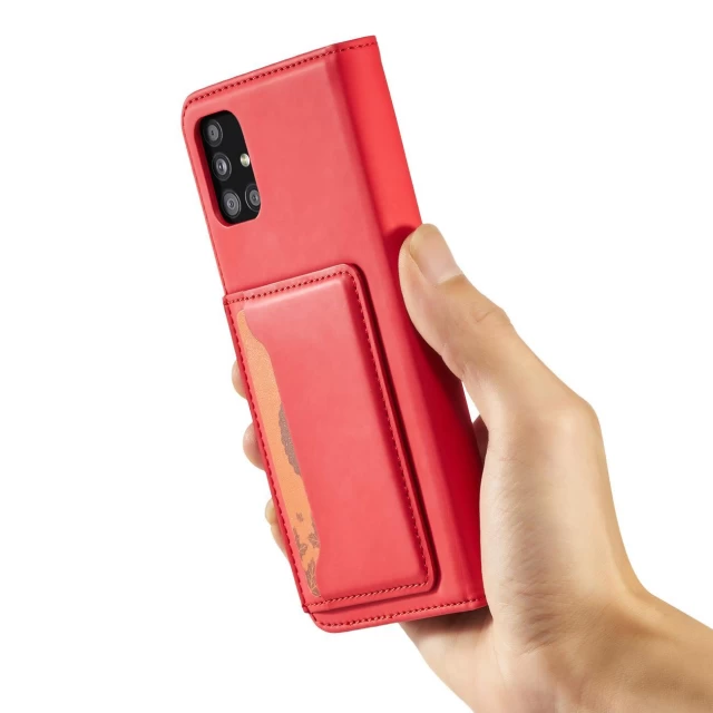 Чехол-книжка HRT Magnet Card Case для Samsung Galaxy A52 5G Red (9145576251096)