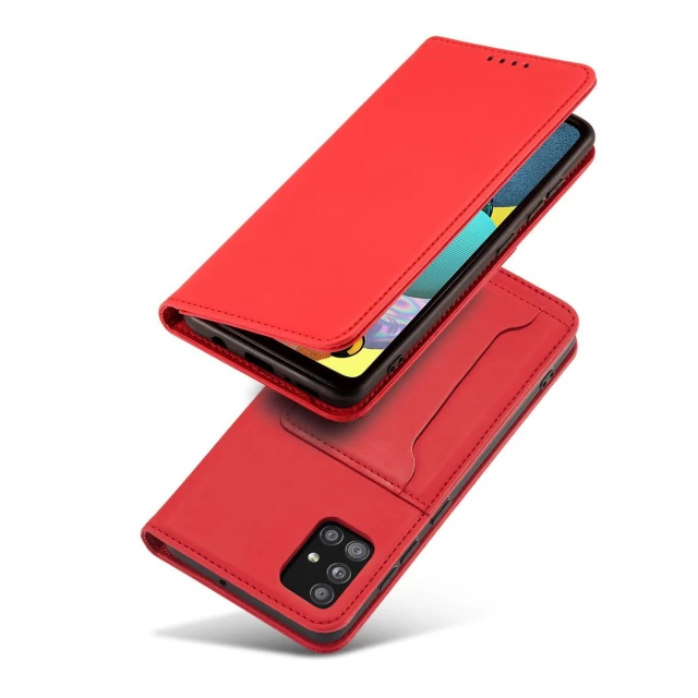 Чохол-книжка HRT Magnet Card Case для Samsung Galaxy A52 5G Red (9145576251096)