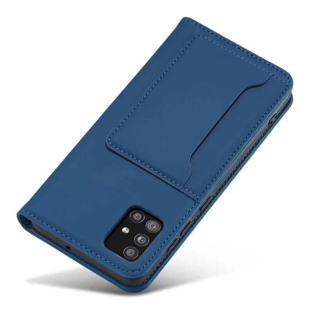 Чехол-книжка HRT Magnet Card Case для Xiaomi Redmi Note 11 Blue (9145576251195)