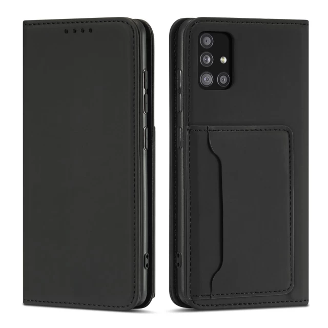 Чохол-книжка HRT Magnet Card Case для Xiaomi Redmi Note 11 Pro Black (9145576251225)