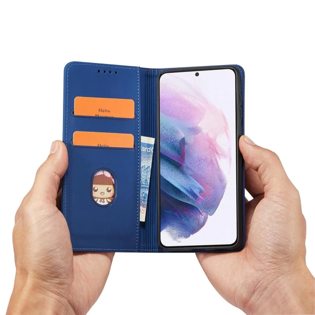 Чехол-книжка HRT Magnet Card Case для Samsung Galaxy S22 Blue (9145576251270)