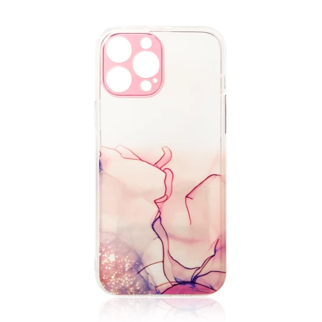 Чехол HRT Marble для Samsung Galaxy A12 5G Marble Pink (9145576251683)