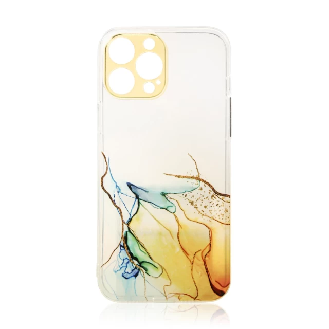 Чохол HRT Marble для Samsung Galaxy A12 5G Orange Marble (9145576251690)