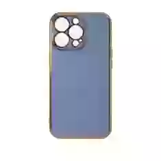 Чехол HRT Lighting Color Case для Samsung Galaxy A12 5G Blue Gold (9145576252956)