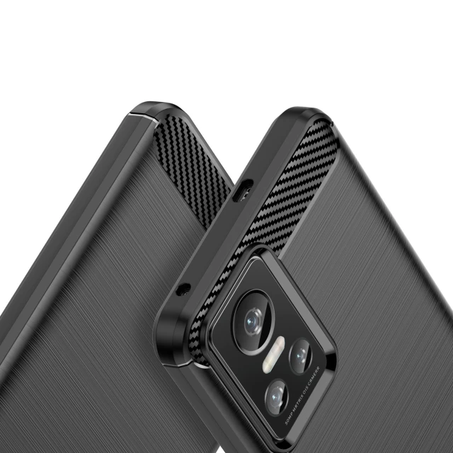 Чохол HRT Carbon Case для Realme GT Neo 3 Black (9145576255117)