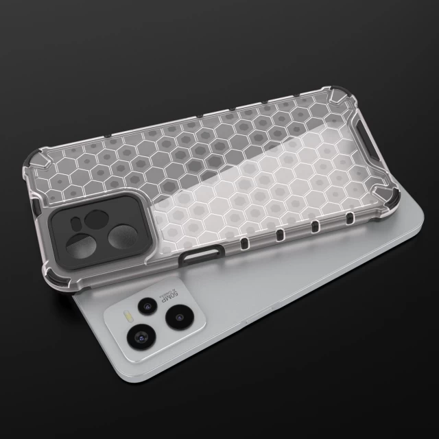 Чохол HRT Honeycomb для Realme C35 Black (9145576257326)