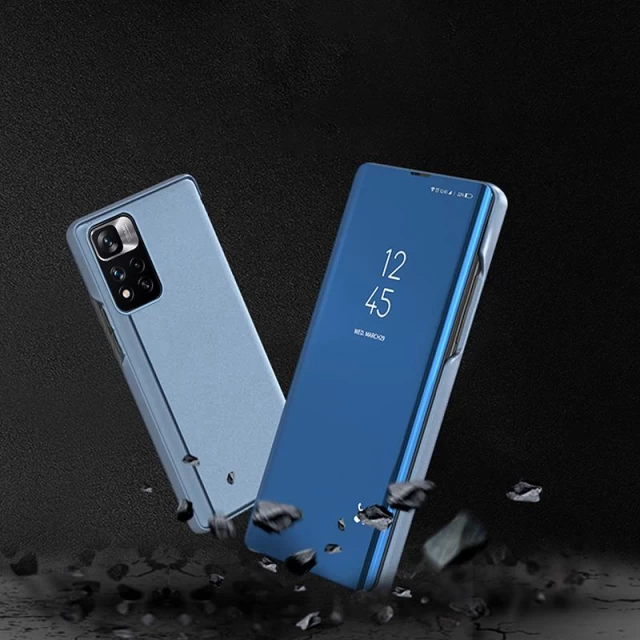 Чехол-книжка HRT Clear View Case для Xiaomi Redmi Note 11 | 11S Blue (9145576257395)