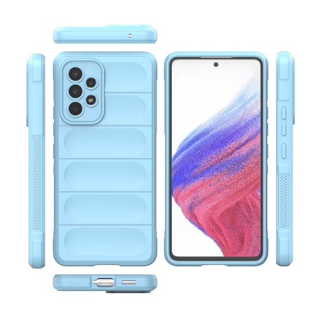 Чехол HRT Magic Shield Case для Samsung Galaxy A53 5G Light Blue (9145576258880)