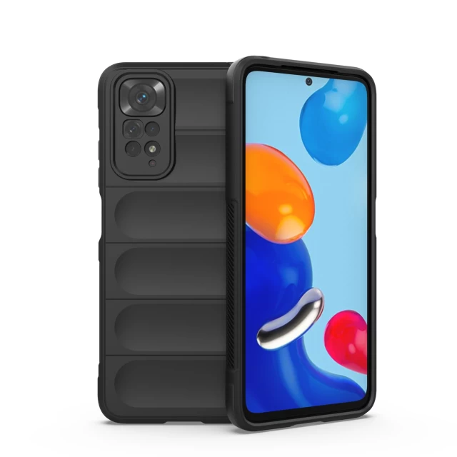 Чехол HRT Magic Shield Case для Xiaomi Redmi Note 11 Black (9145576258897)