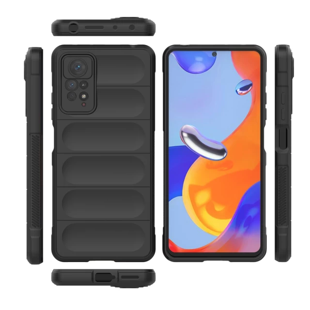 Чехол HRT Magic Shield Case для Xiaomi Redmi Note 11 Pro Black (9145576258941)