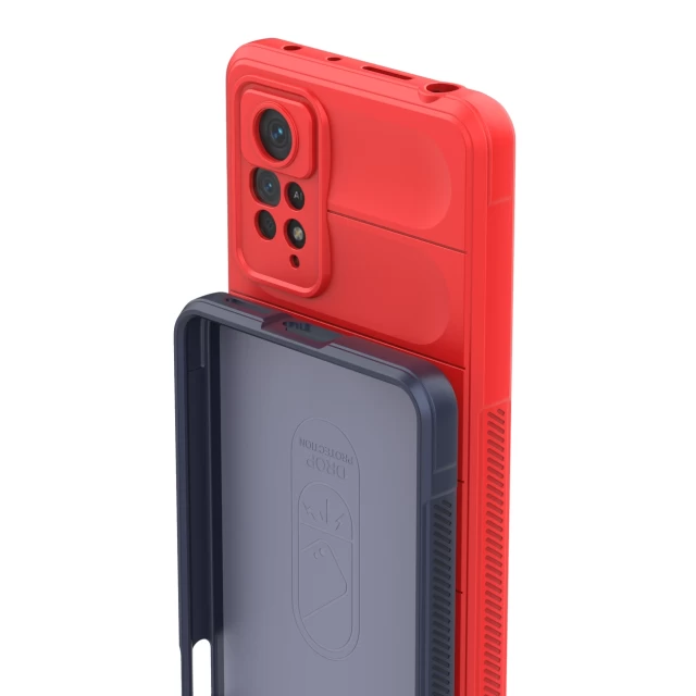 Чехол HRT Magic Shield Case для Xiaomi Redmi Note 11 Pro Burgundy (9145576258965)