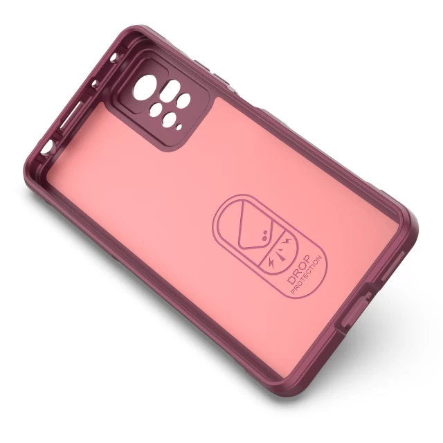 Чехол HRT Magic Shield Case для Xiaomi Redmi Note 11 Pro Burgundy (9145576258965)