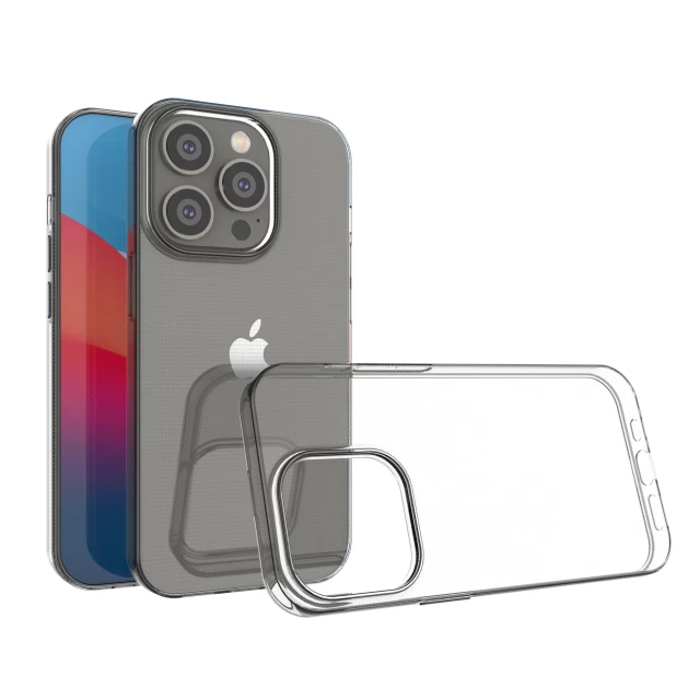 Чехол HRT Ultra Clear 0.5 mm для iPhone 14 Pro Transparent (9145576260791)