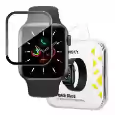Защитное стекло Wozinsky Hybrid Glass для Apple Watch 4 | 5 | 6 | SE 40 mm Black (9145576261637)