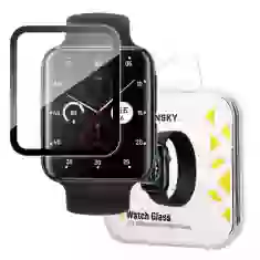 Защитное стекло Wozinsky Hybrid Glass для Oppo Watch 2 42 mm Black (9145576261828)