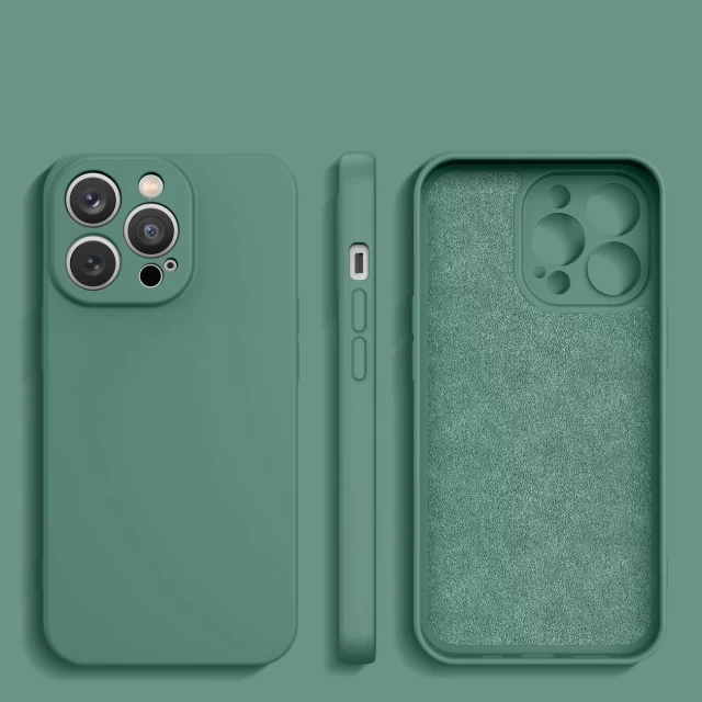 Чехол HRT Silicone Case для Samsung Galaxy A12 Green (9145576262771)