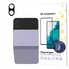 Захисне скло Wozinsky Tempered Glass 9H для камери Samsung Galaxy Flip4 (F721) Black (7426825370662)