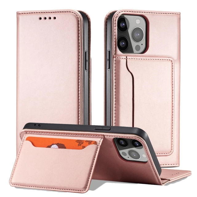 Чехол-книжка HRT Magnet Card Case для Samsung Galaxy A23 5G Pink (9145576263518)