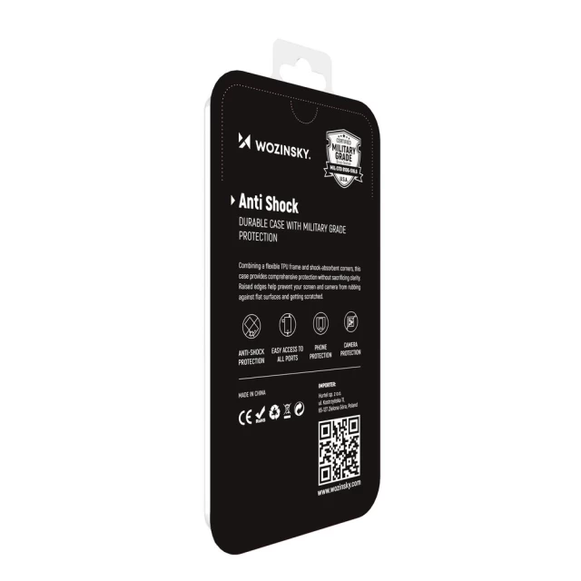 Чехол Wozinsky Anti-Shock для Xiaomi Redmi Note 11E/Redmi 10 5G/Redmi 10 Prime Plus 5G/Poco M4 5G Transparent (9145576265048)