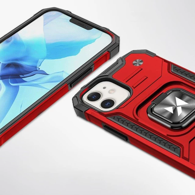 Чохол Wozinsky Ring Armor для iPhone 14 Plus Red (9145576265529)
