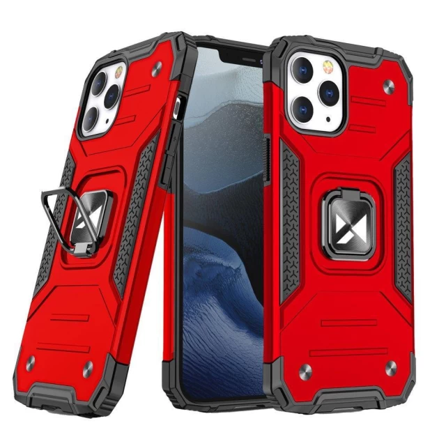 Чехол Wozinsky Ring Armor для iPhone 14 Pro Red (9145576265567)