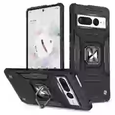 Чехол Wozinsky Ring Armor для Google Pixel 7 Pro Black (9145576265710)