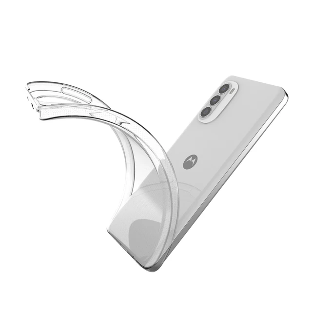 Чохол HRT Ultra Clear для Motorola Moto G82 5G | G52 Transparent (9145576266458)