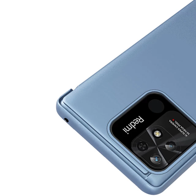 Чехол-книжка HRT Clear View Case для Xiaomi Redmi 10C Blue (9145576266830)
