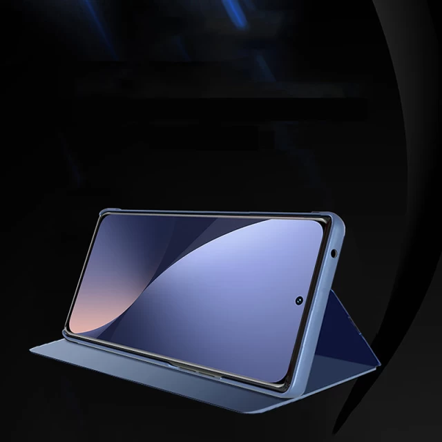 Чехол-книжка HRT Clear View Case для Xiaomi 12 Lite Blue (9145576266861)