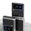 Чехол HRT Plating Case для Samsung Galaxy Flip4 (F721) Black (9145576266991)