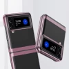 Чехол HRT Plating Case для Samsung Galaxy Flip4 (F721) Black (9145576266991)
