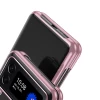 Чохол HRT Plating Case для Samsung Galaxy Flip4 (F721) Black (9145576266991)