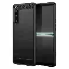 Чехол HRT Carbon Case для Sony Xperia 5 IV Black (9145576267400)