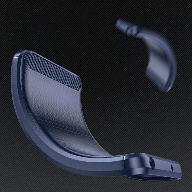 Чохол HRT Carbon Case для Xiaomi Poco F4 5G Blue (9145576267523)