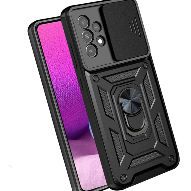 Чехол HRT Hybrid Armor Camshield для Samsung Galaxy A53 5G Pink (9145576268148)