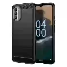 Чехол HRT Carbon Case для Nokia G400 Black (9145576268469)