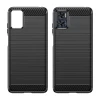 Чехол HRT Carbon Case для Motorola Moto E22 | Moto E22i Black (9145576268476)